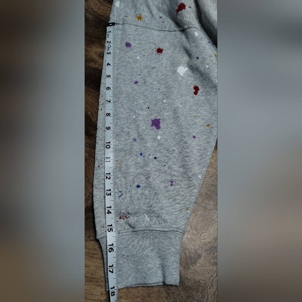 Champion Terry Paint Splatter Oversized Astsy Sweatshirt Women's Size (XL) - Picture 7 of 10